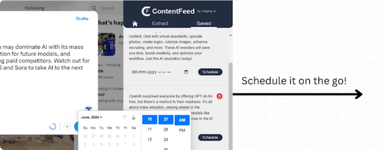 Contentfeed project screenshot